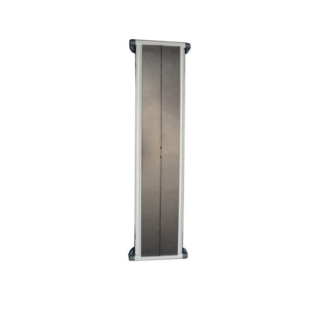 Lege Tarifold magnetische wandmeubel, A4, voor 10 zichtpanelen, met zijstops