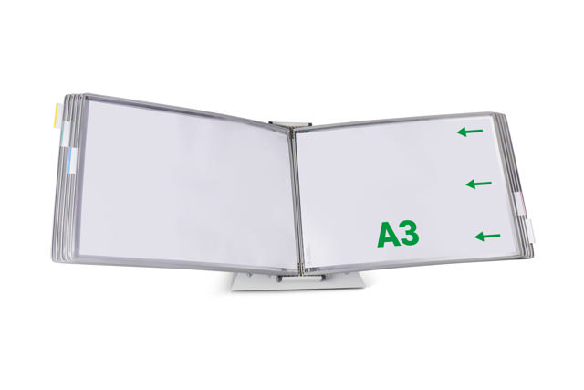 Tarifold zichtpaneel, A3, horizontaal, laden van rechts
