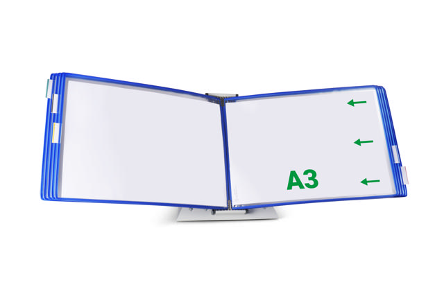 Tarifold zichtpaneel, A3, horizontaal, laden van rechts