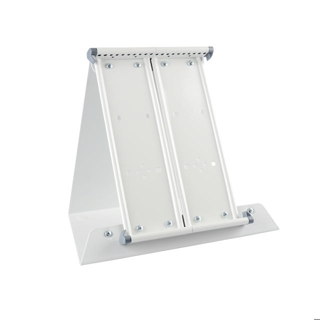 Gemonteerde lege Tarifold metalen bureauset, A5, met zijstops, voor 10 zichtpanelen