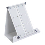 Gemonteerde lege Tarifold metalen bureauset, A5, met zijstops, voor 10 zichtpanelen