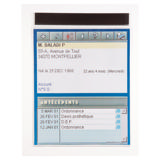 Hoge capaciteit zichtpanelen, magnetisch, A4