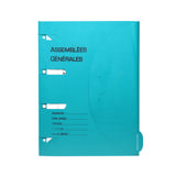 Smartfolder geperforeerde opbergmappen, met tab, voorbedruk, General Asseemblies, voor 50 blz., A4