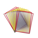 Tarifold metalen wand zichtpanelensysteem, A4, 10 zichtpanelen, Spanje kleuren