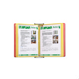 Tarifold metalen wand zichtpanelensysteem, A4, 10 zichtpanelen, Spanje kleuren