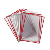 Tarifold metalen wand zichtpanelensysteem, A4, 10 zichtpanelen, Denemarken kleuren