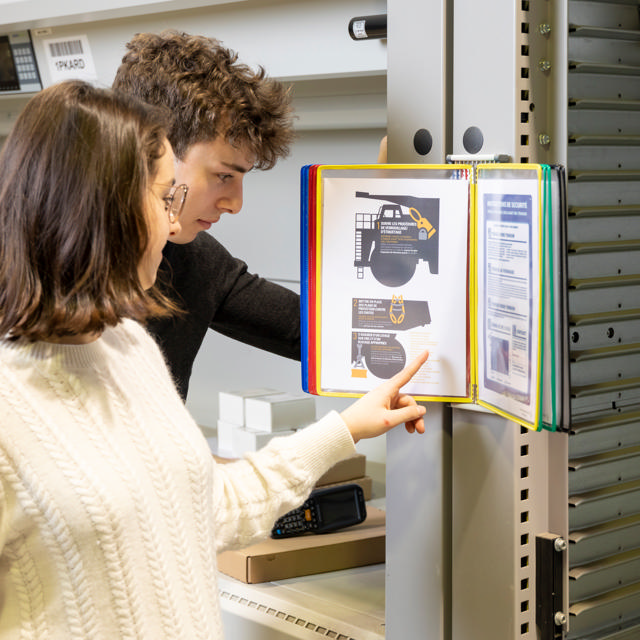 Tarifold metalen wand zichtpanelensysteem, A4, 10 zichtpanelen (kleurverpakking)