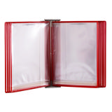 Tarifold Roestvrij stalen wand zichtpanelensysteem, A4, 10 Drypockets