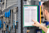 Tarifold magnetische wand zichtpanelensysteem, A4, 10 zichtpanelen