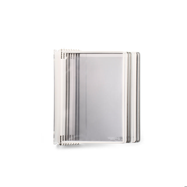 Acrylic wand zichtpanelensysteem, A4, 8 zichtpanelen