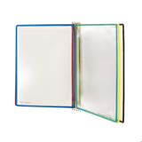 Tarifold magnetische wand zichtpanelensysteem, A4, 5 zichtpanelen