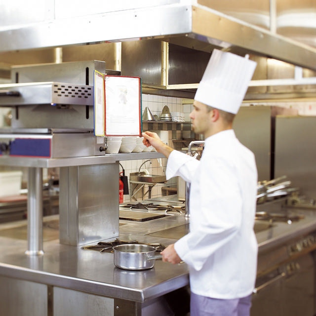 Tarifold Food wand zichtpanelensysteem, A4, 5 zichtpanelen