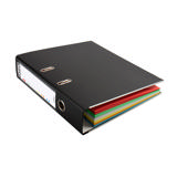 Ringbang met 12 Smartfolder geperforeerde opbergmappen, met tab, A4