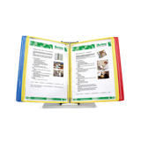 Tarifold metalen bureau zichtpanelensysteem, 10 zichtpanelen, Roemenië kleuren