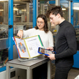 Tarifold metalen bureaustandaard informatie zichtpanelensysteem, A4, 10 zichtpanelen