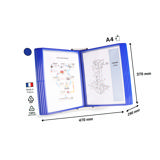Easy Load bureau zichtpanelensysteem, A4, 10 PP zichtpanelen