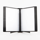Easy Load ''Black edition'' bureau zichtpanelensysteem, A4, 10 PP zichtpanelen