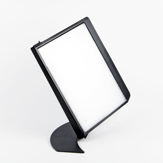 Easy Load ''Black edition'' bureau zichtpanelensysteem, A4, 10 PP zichtpanelen