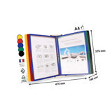 Easy Load bureau zichtpanelensysteem, A4, 10 PP zichtpanelen