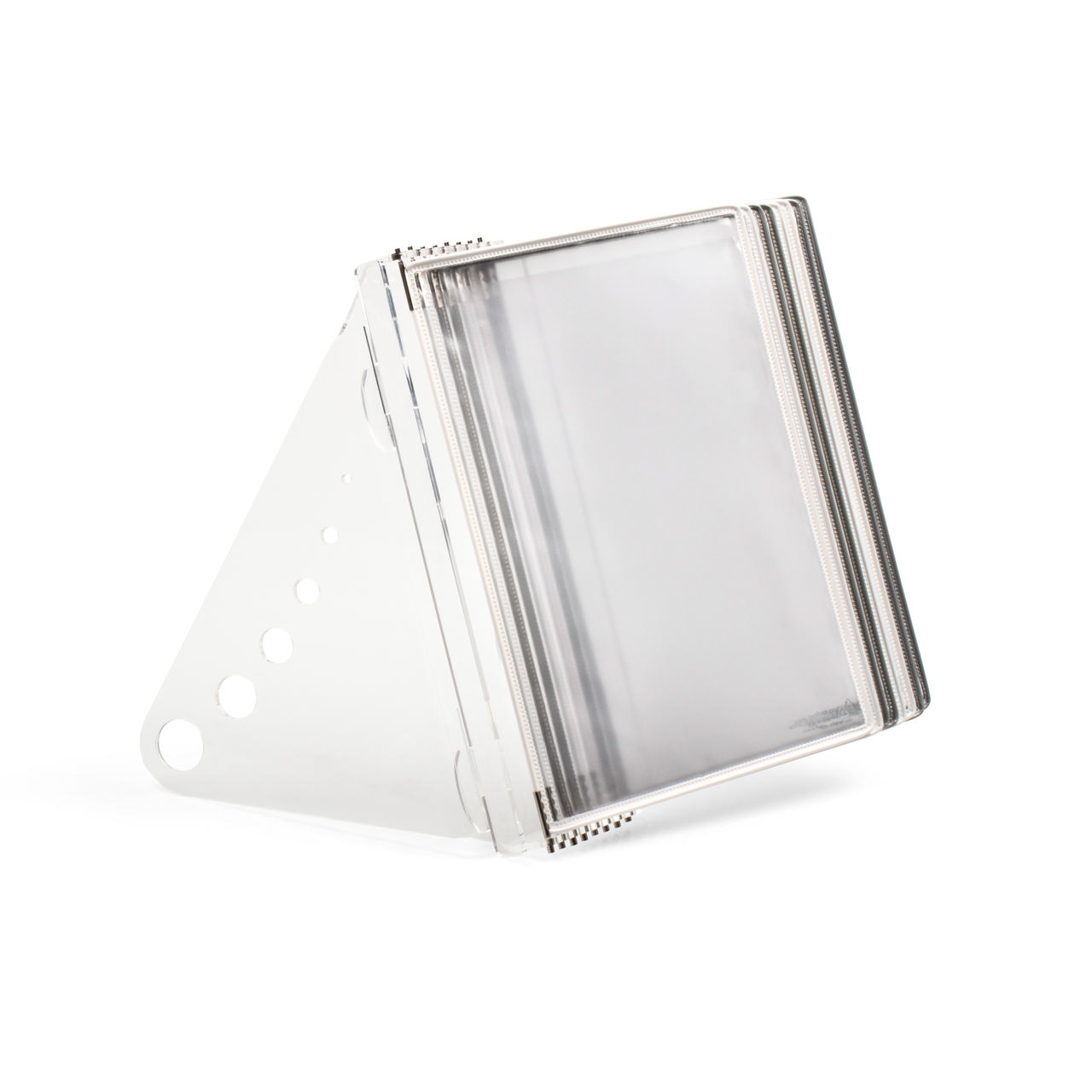 Acrylic bureau zichtpanelensysteem, A4, 8 zichtpanelen