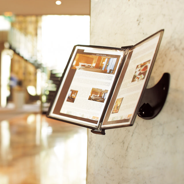 Tarifold 3D bureau zichtpanelensysteem, A4, 10 zichtpanelen