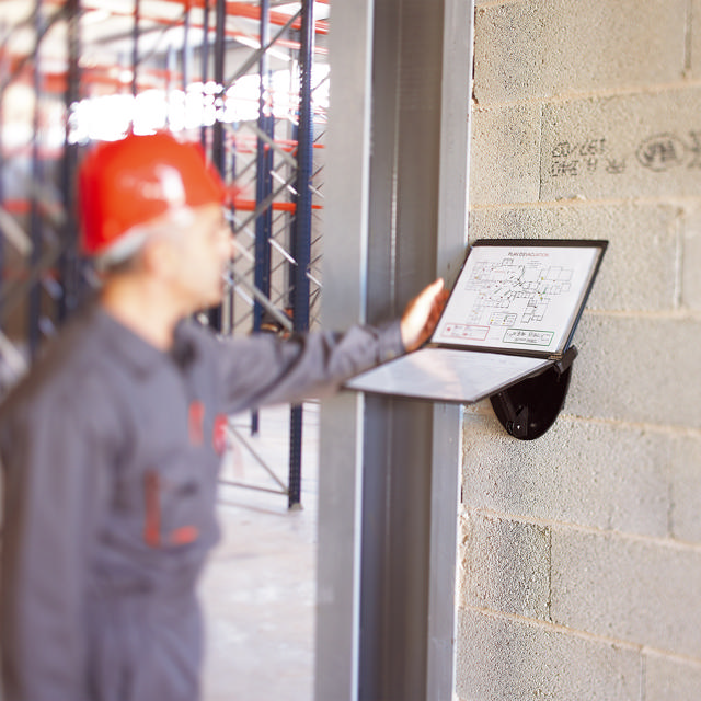 Tarifold 3D bureau zichtpanelensysteem, A4, 5 zichtpanelen