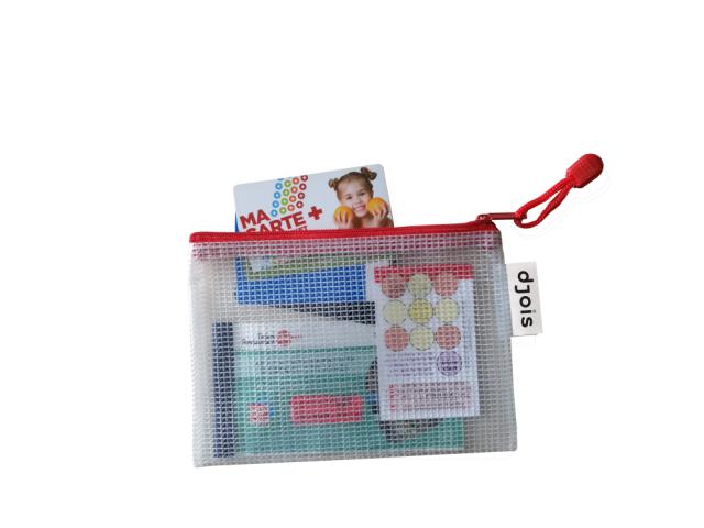 Zipper opbergtas met rits, A6