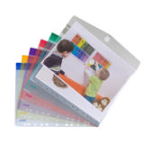 Color Collection geperforeerde enveloppen tas, A4, horizontaal