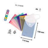 Color Collection enveloppen tas, A6, verticaal