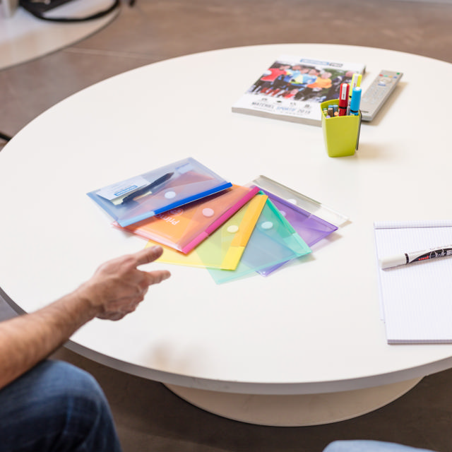 Color Collection enveloppen tas, A5, horizontaal