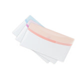 Color dream enveloppen tas, chequeboek, liggend