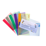 Color Collection enveloppen tas, chequeboek, horizontaal