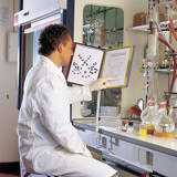 Bureauzuil voor zichtpanelensystemen, voor 10 tot 20 A4-zichtpanelen