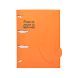 Smartfolder geperforeerde opbergmappen, met tab, voorbedruk, Single staff register, A4