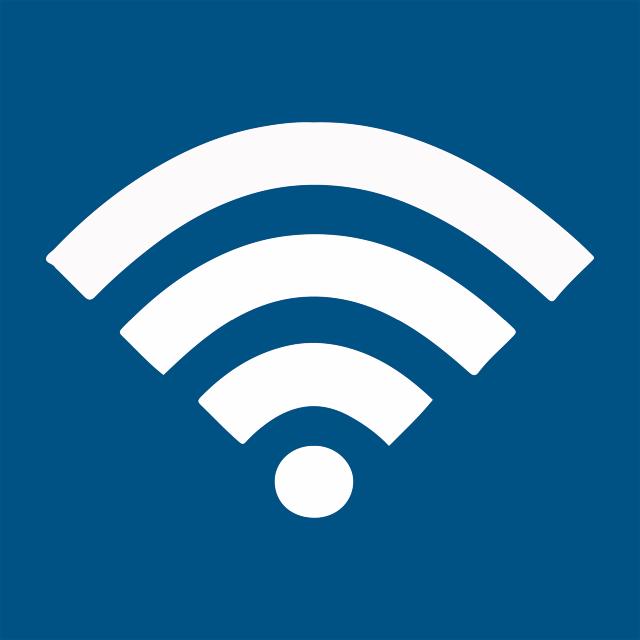 Pictogram Wifi-sign, 100 x 100 mm