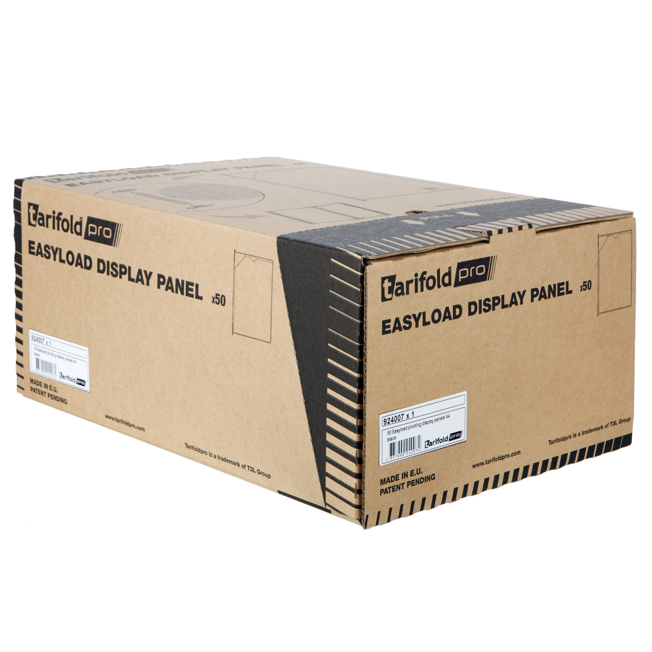 Tarifold Pro Easy Load zichtpaneel, A4, PP