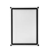 Acryl wand informatiehouder met A4 magneto display frame - staand/liggend