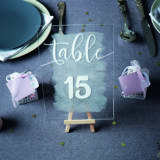 A5 Personaliseerbare acrylglasplaat