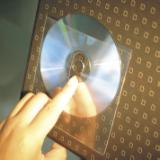 3L Zelfklevende CD/Dvd-tassen met duimgreep, 127 x 127 mm