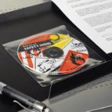 3L Zelfklevende CD/Dvd-tassen met sluiting