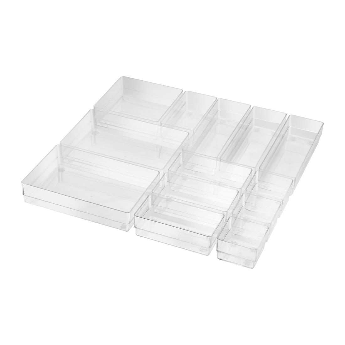 13-delige acryl lade-indeling set