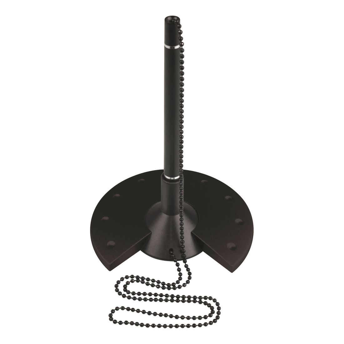 Pennenhouder, met balpen en  ketting