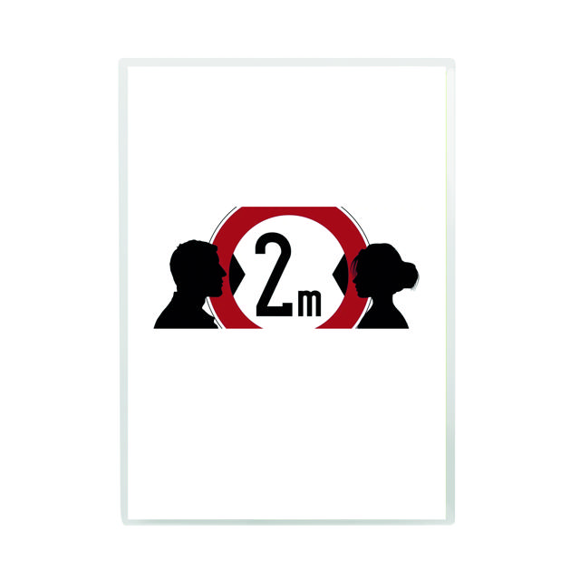 Zelfklevende informatietas, herpositioneerbaar, A5, korte zijde open