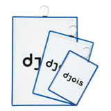 Tarifold displayframe met haak, A5, verticaal