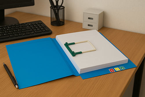 Laterale hangmappen (voor rekken)